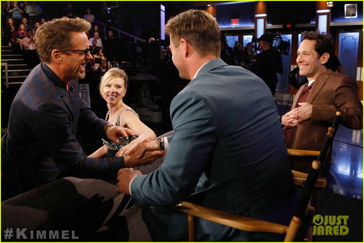 Avengers Cast Read Infinity War Children S Book On Kimmel Watch