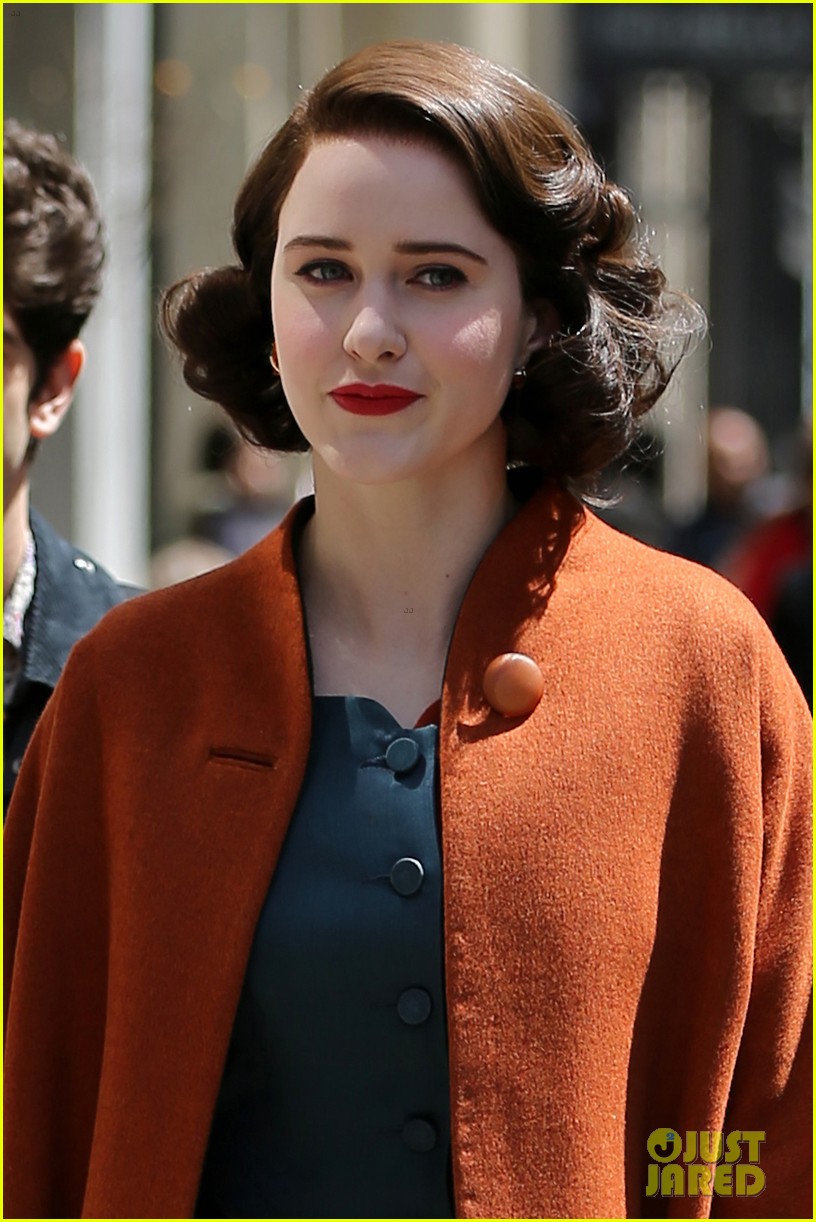 Sterling K. Brown Begins Filming 'Marvelous Mrs. Maisel' with Rachel(02)