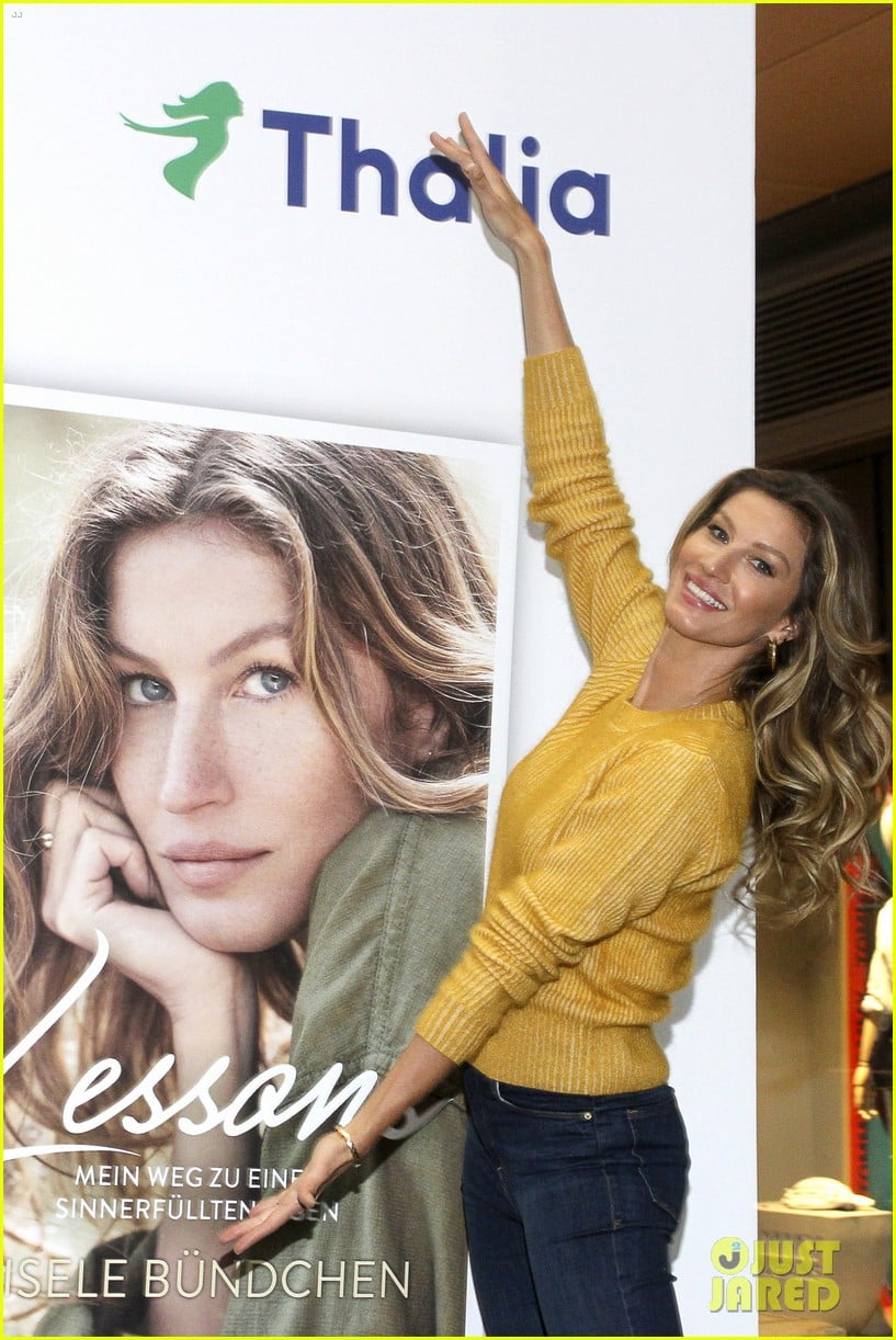 Gisele Bundchen Launches Book 'Lessons' In Germany! Photo 4266619
