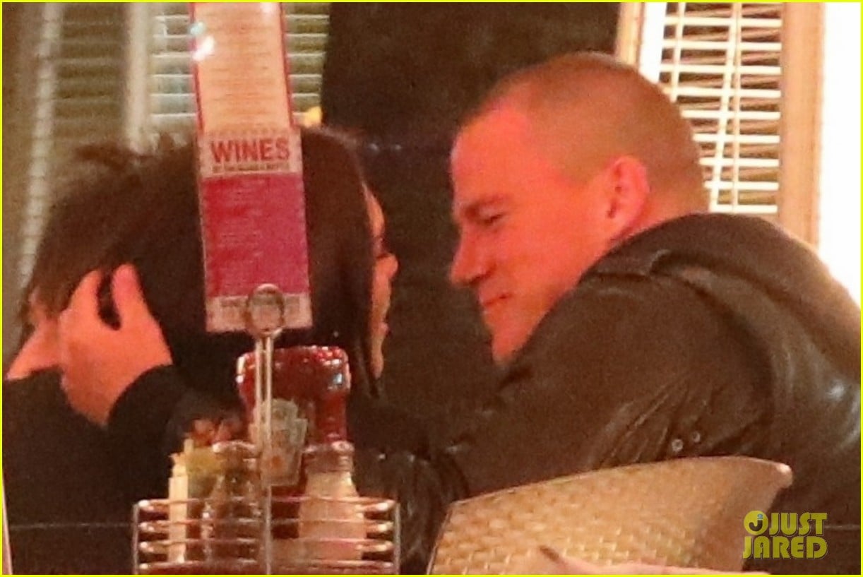 Channing Tatum & Jessie J Pack on the PDA on a Dinner Date Photo