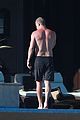 channing tatum goes shirtless during vacation 03