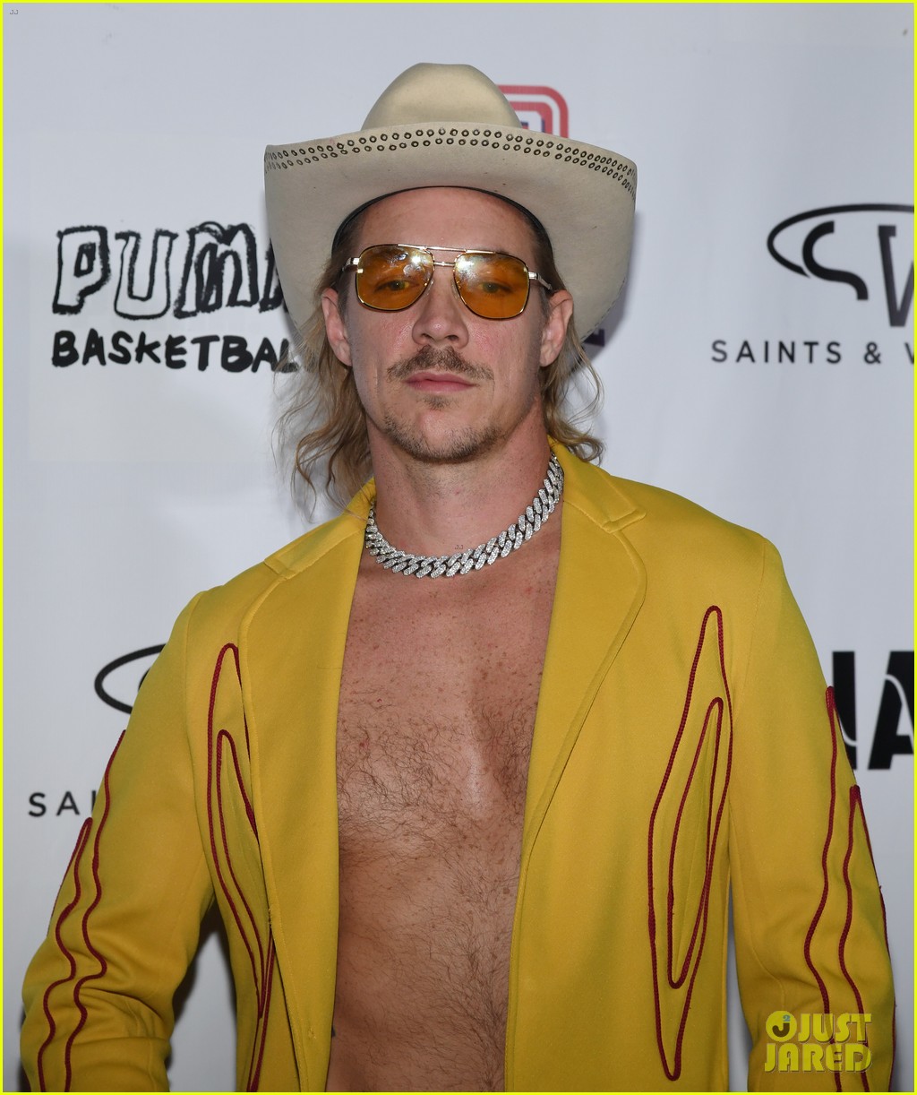diplo is cowboy at roc nations roc da court all star basketball game 07
