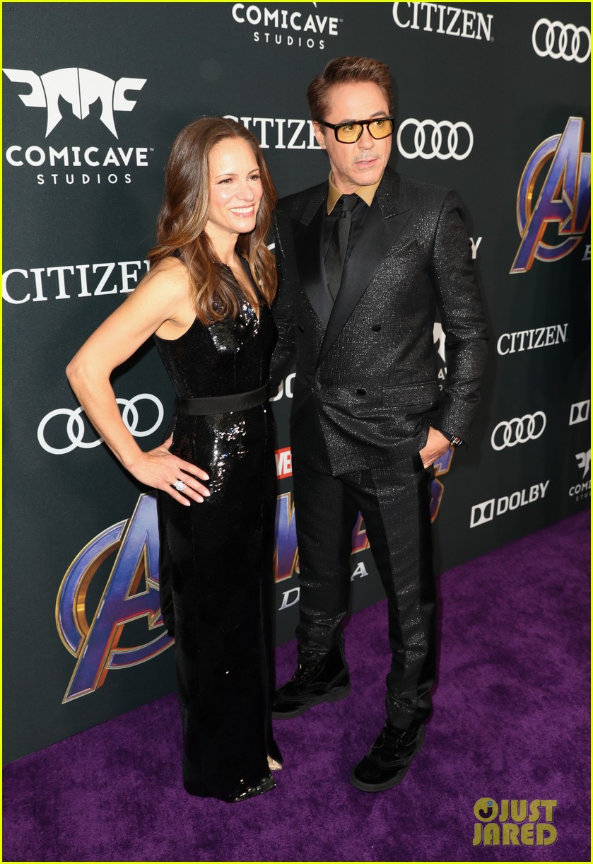robert downey jr and gwyneth paltrow bring iron man to avengers endgame premiere 054276126