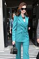 anne hathaway puts fun spin on traditional suit look 24