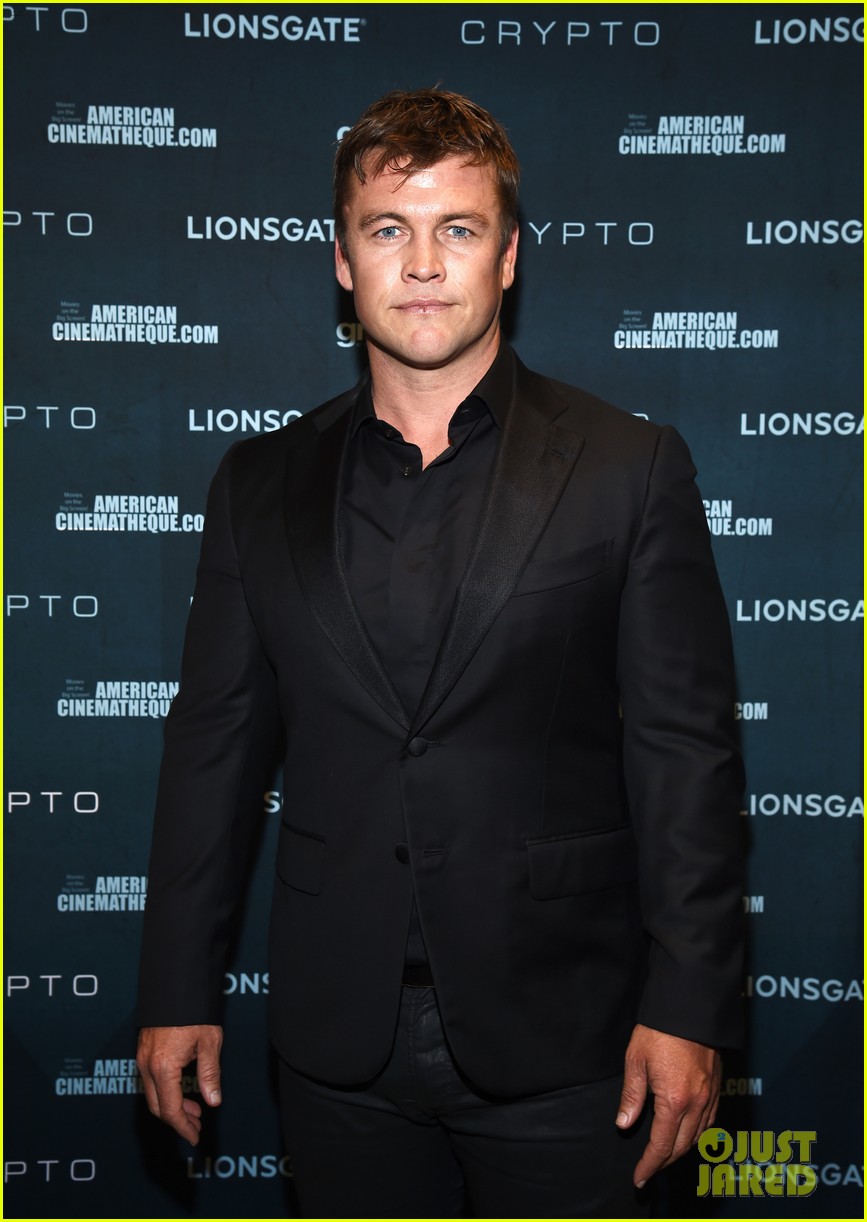 Luke Hemsworth Suits Up For 'Crypto' Screening Watch Trailer! Photo
