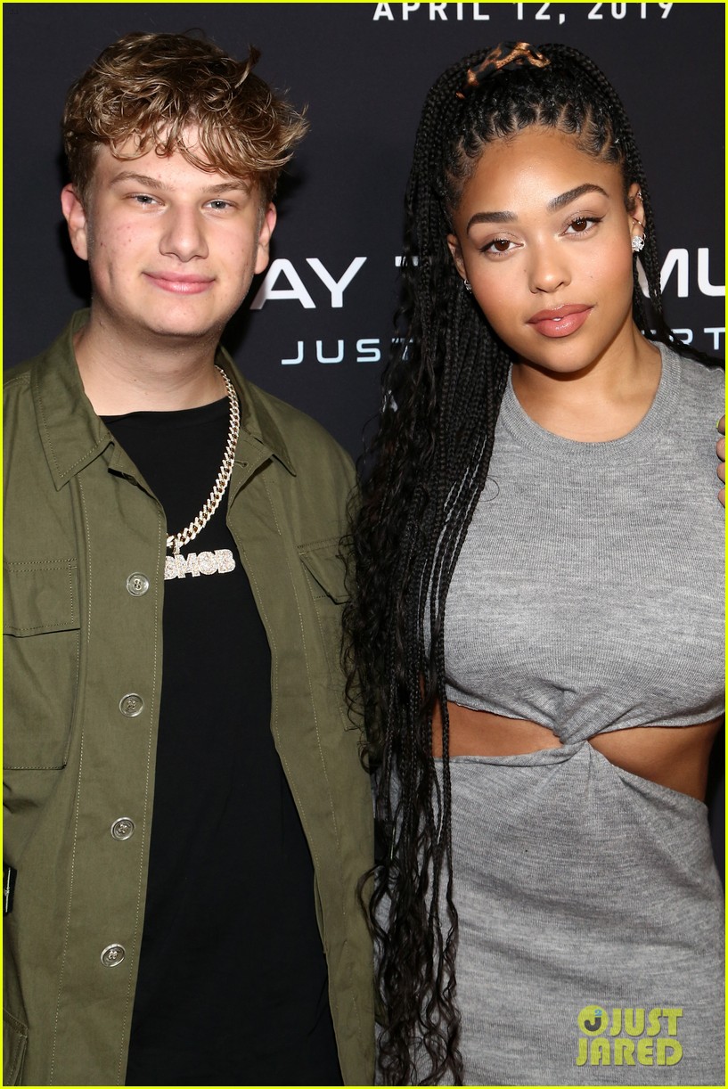 Jordyn Woods Supports Justin Roberts at His 'Way Too Much' Music Video