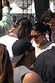 kardashian jenners support kanye west at sunday church coachella set 02.