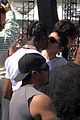 kardashian jenners support kanye west at sunday church coachella set 07.