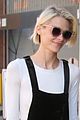 jaime king keeps it chic in black overalls while running errands 04