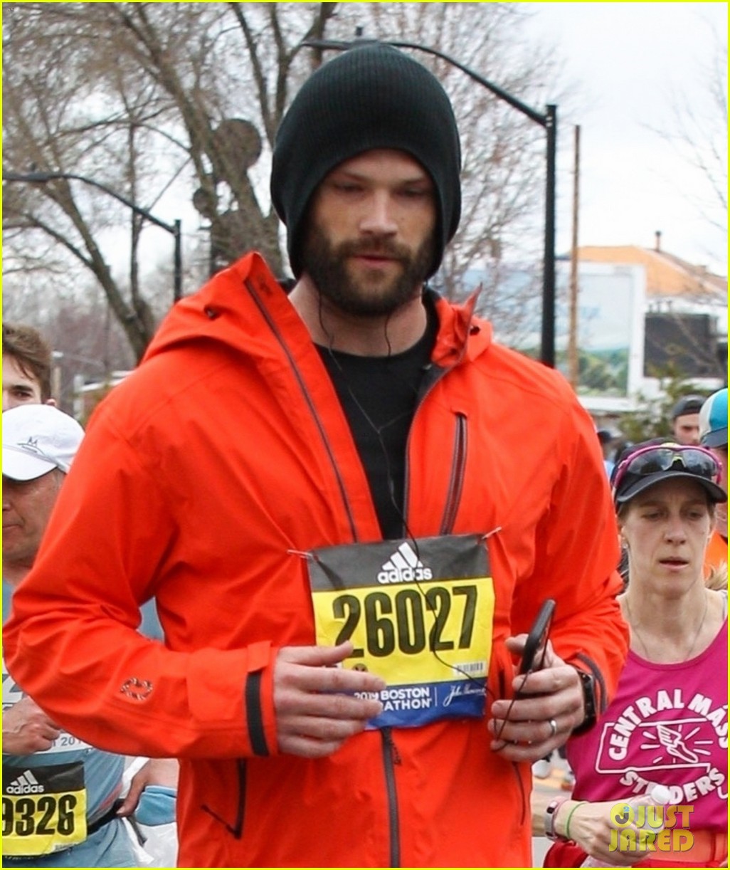 Jared Padalecki Runs the Boston Marathon See Photos! Photo 4273345