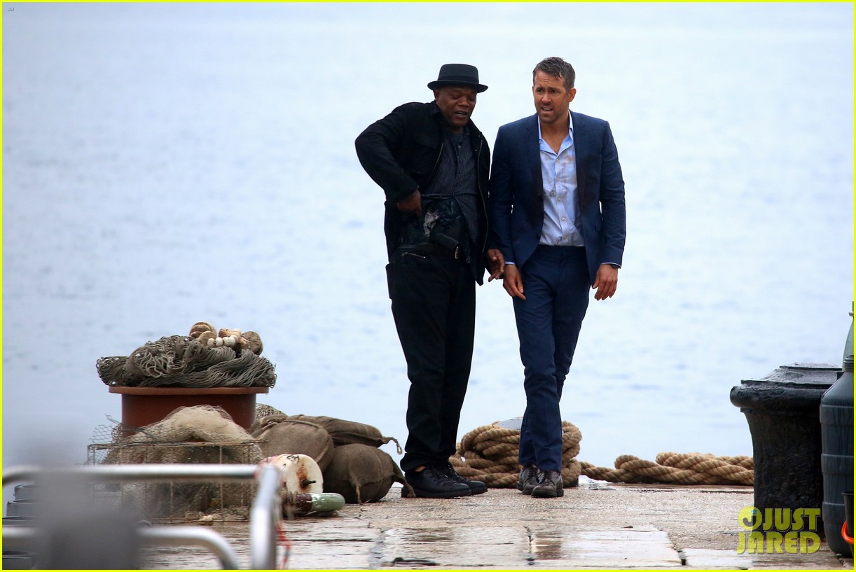 Ryan Reynolds Films 'Hitman's Wife's Bodyguard' with Samuel L. Jackson ...