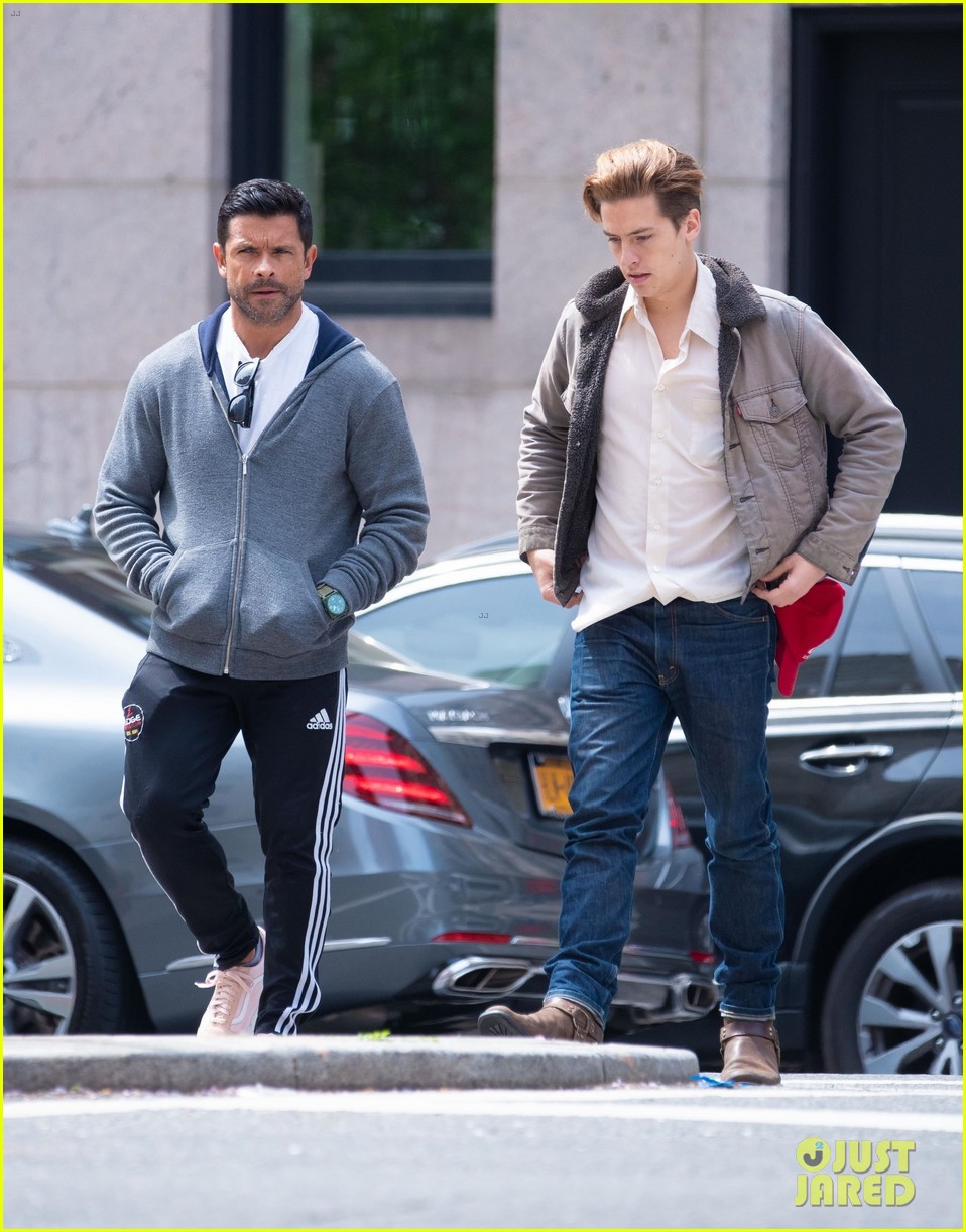 cole sprouse and mark consuelos have a heart to heart in nyc 044278333