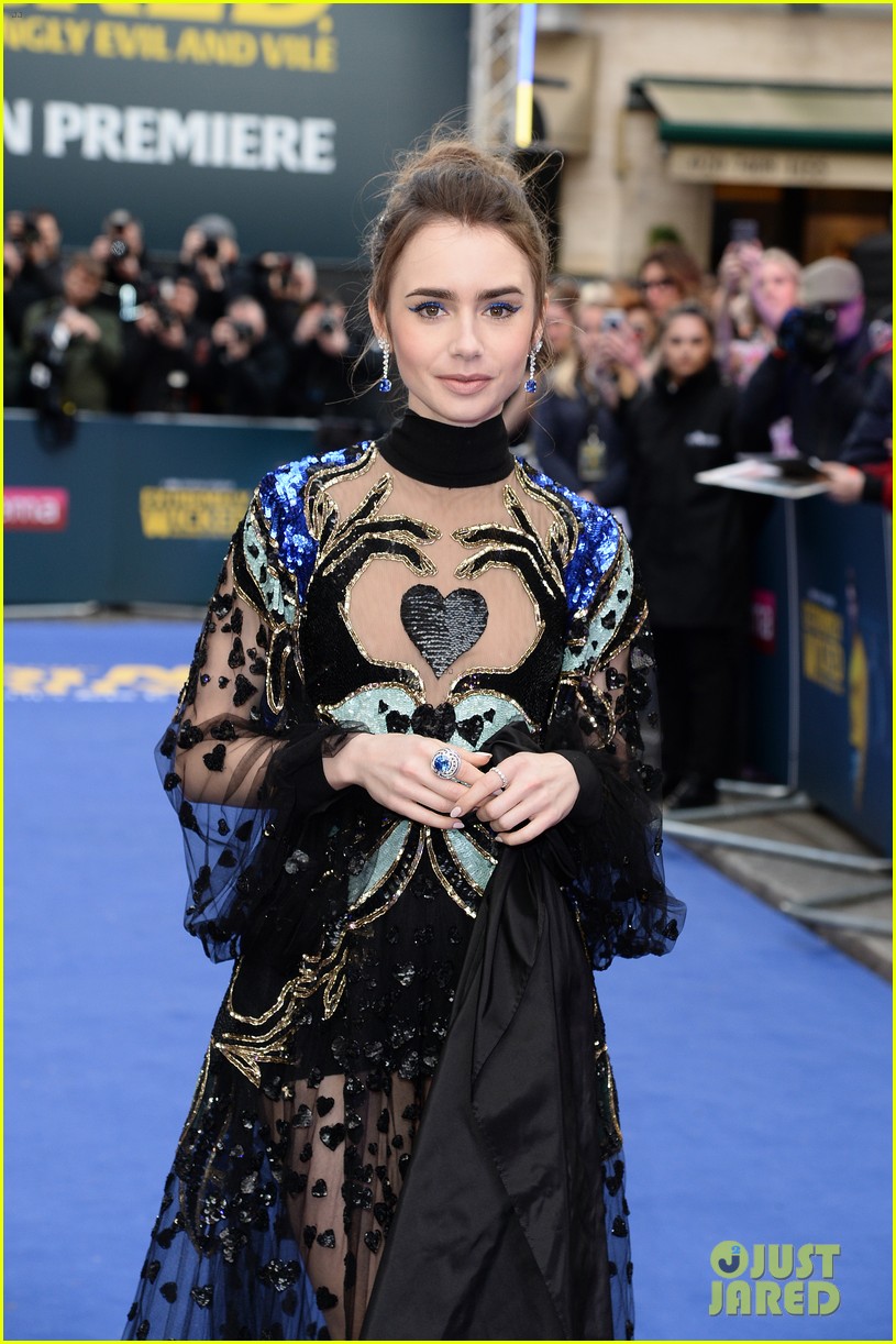 zac efron lily collins premiere extremely wicked in london 024277194