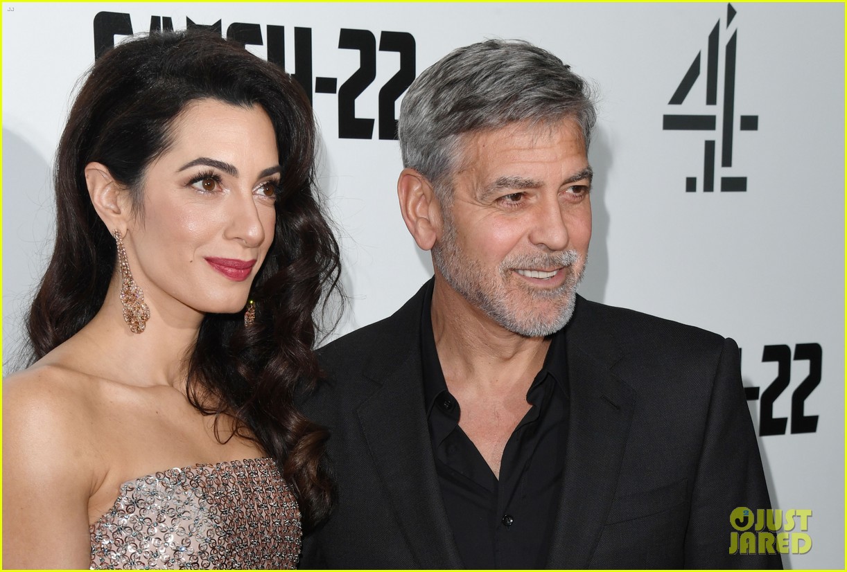 george clooney amal bring mom to catch 22 london 124291815