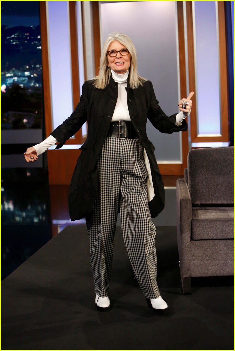 Diane Keaton Demonstrates How She Wants to Be Kissed With Jimmy Kimmel -  Watch!: Photo 4286774 | Diane Keaton, Jimmy Kimmel Photos | Just Jared:  Entertainment News