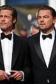 leonardo dicaprio brad pitt margot robbie hit cannes for once upon a time in hollywood 38