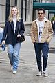 rumored new couple elle fanning max minghella go for nyc stroll 05
