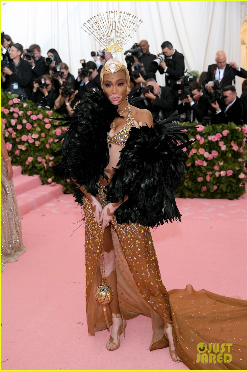 Winnie Harlow & Lewis Hamilton Rock Fun Looks at Met Gala 2019 Photo