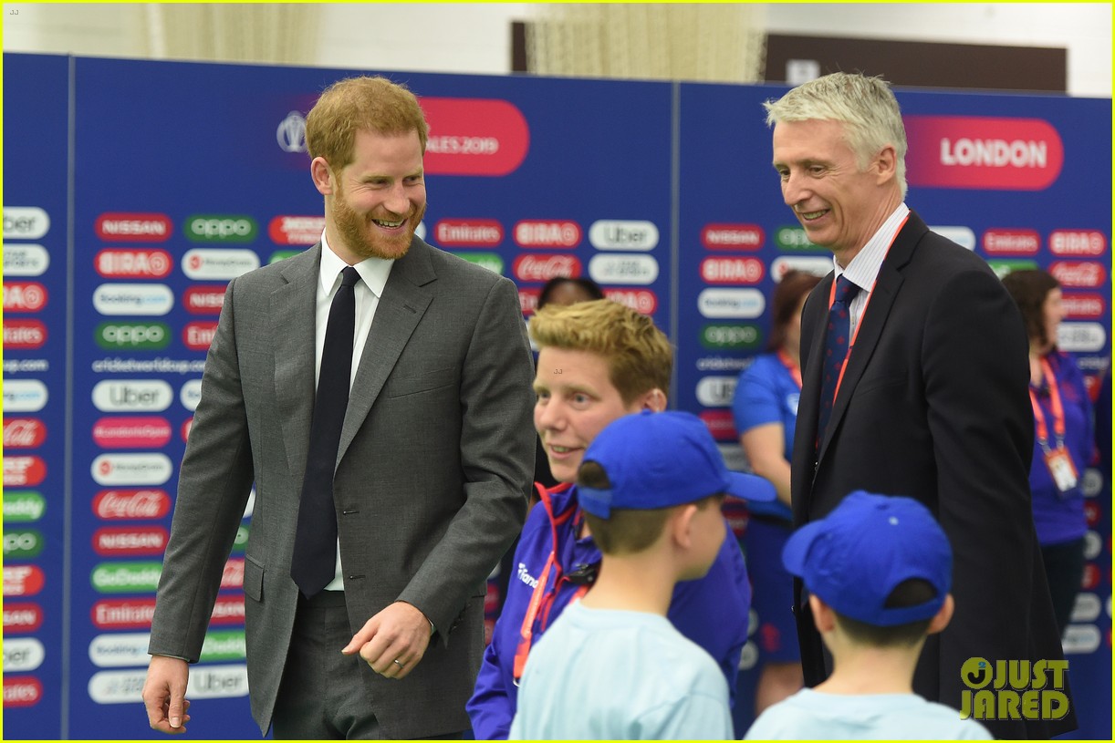 Prince Harry Helps Kick Off ICC Cricket World Cup With Inspiring Speech