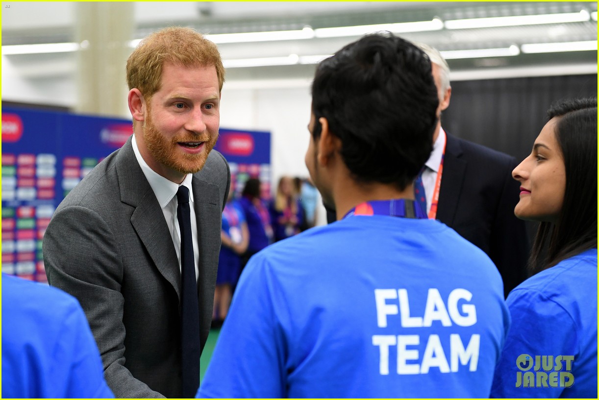 Prince Harry Helps Kick Off ICC Cricket World Cup With Inspiring Speech