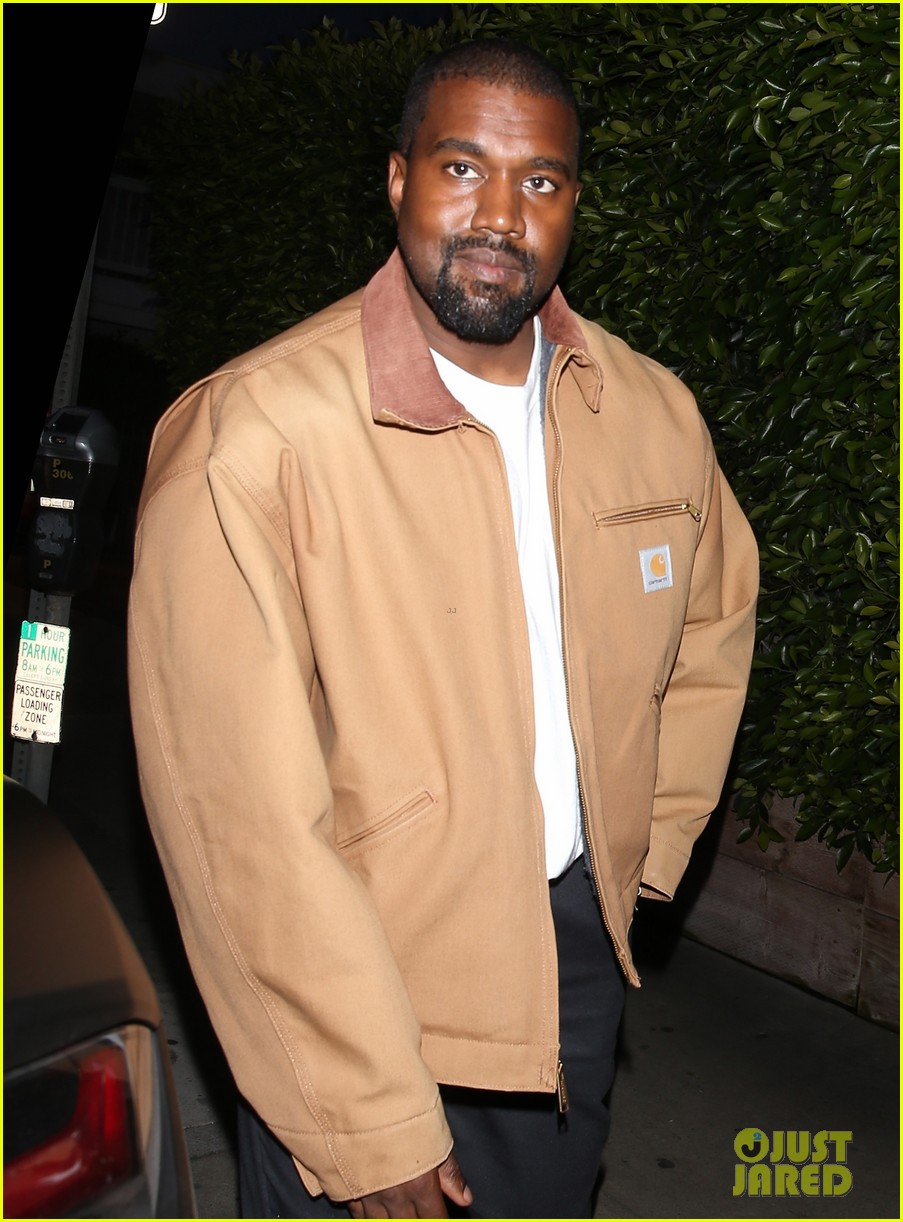 kim kardashian kanye west step out for dinner after welcoming psalm 104297709