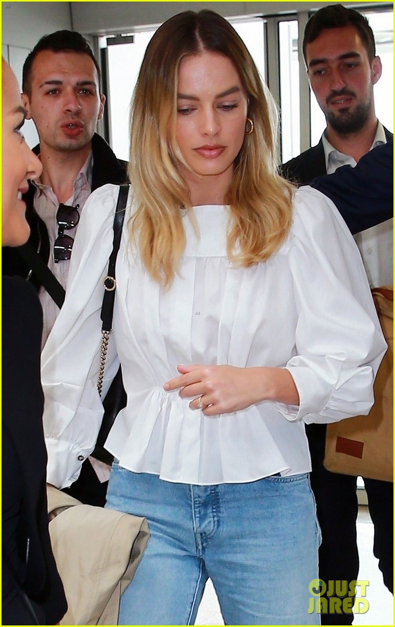 margot robbie finishes week at cannes 064298360