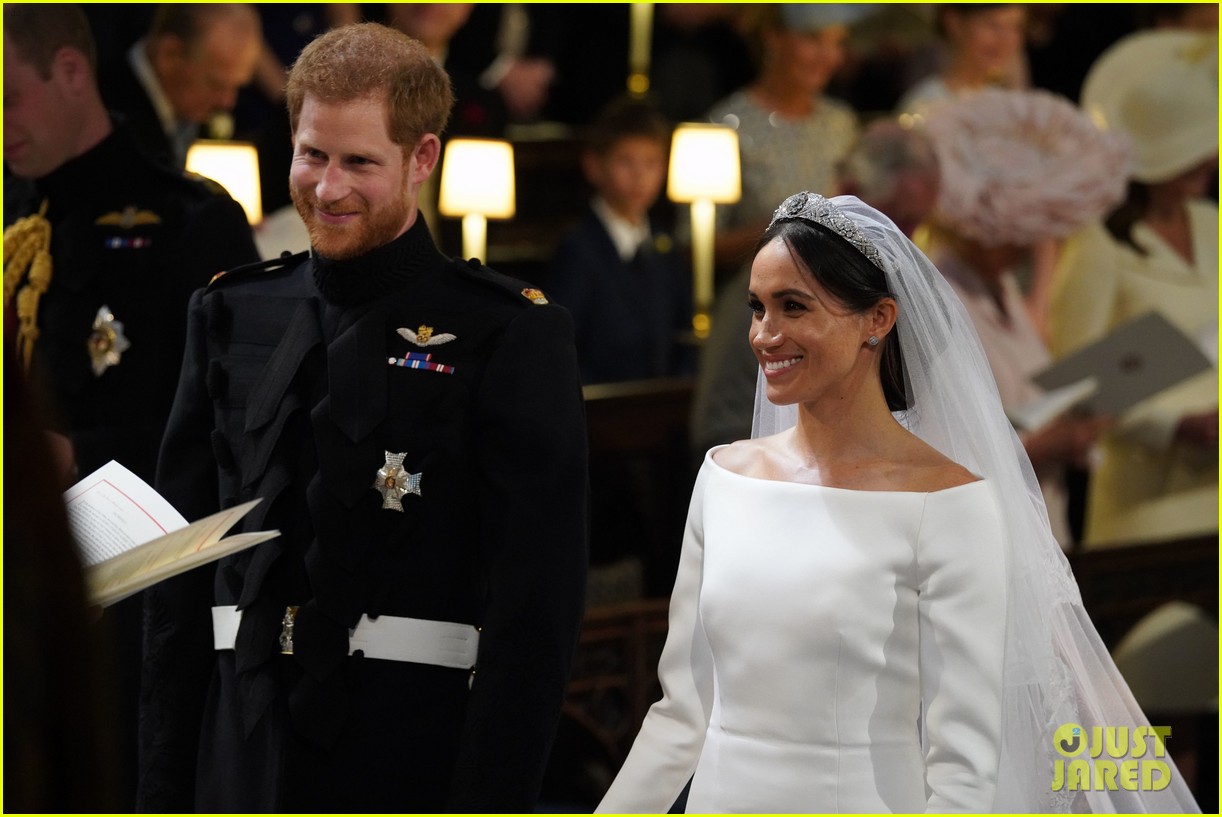 Meghan Markle & Prince Harry's Royal Wedding Look Back at the