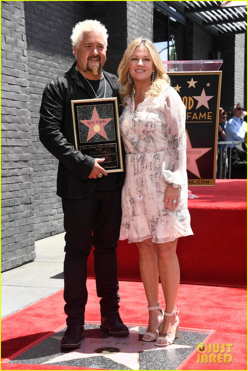 matthew mcconaughey helps present guy fieri with star on hollywood walk of fame 04