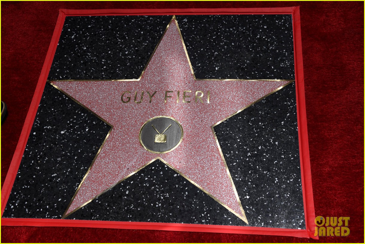 matthew mcconaughey helps present guy fieri with star on hollywood walk of fame 114296941