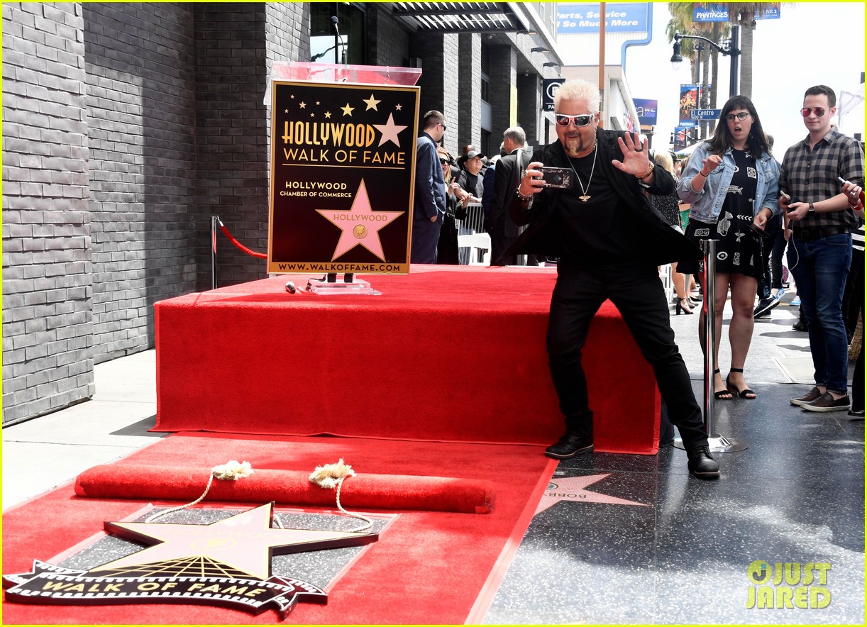 matthew mcconaughey helps present guy fieri with star on hollywood walk of fame 19