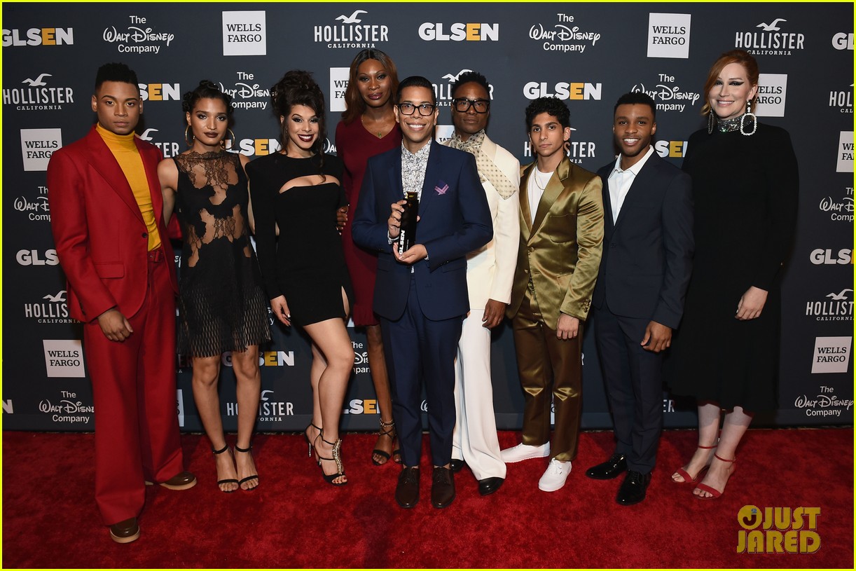 billy porter and pose cast win champion award at glsen respect awards 2019 054295520