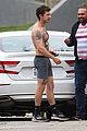 shia labeouf bares ripped tattooed torso going shirtless in his underwear 05