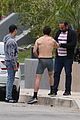 shia labeouf bares ripped tattooed torso going shirtless in his underwear 07