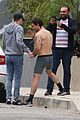 shia labeouf bares ripped tattooed torso going shirtless in his underwear 08