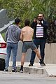 shia labeouf bares ripped tattooed torso going shirtless in his underwear 09