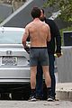 shia labeouf bares ripped tattooed torso going shirtless in his underwear 12