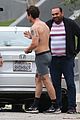 shia labeouf bares ripped tattooed torso going shirtless in his underwear 14