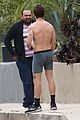shia labeouf bares ripped tattooed torso going shirtless in his underwear 17