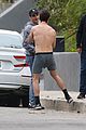 shia labeouf bares ripped tattooed torso going shirtless in his underwear 24