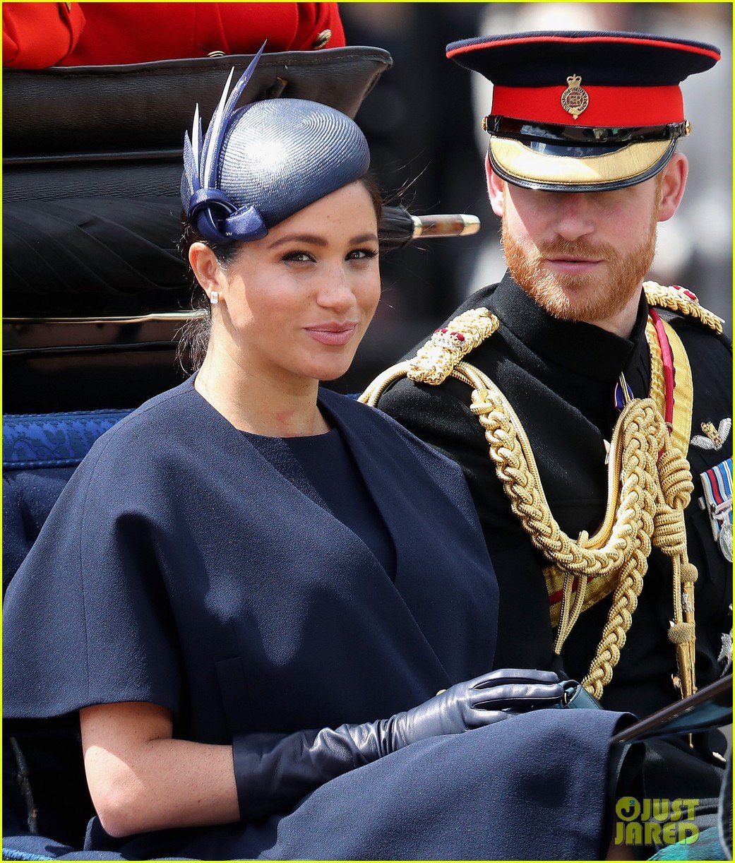 Meghan Markle Makes PostBaby Appearance at Trooping the Colour with