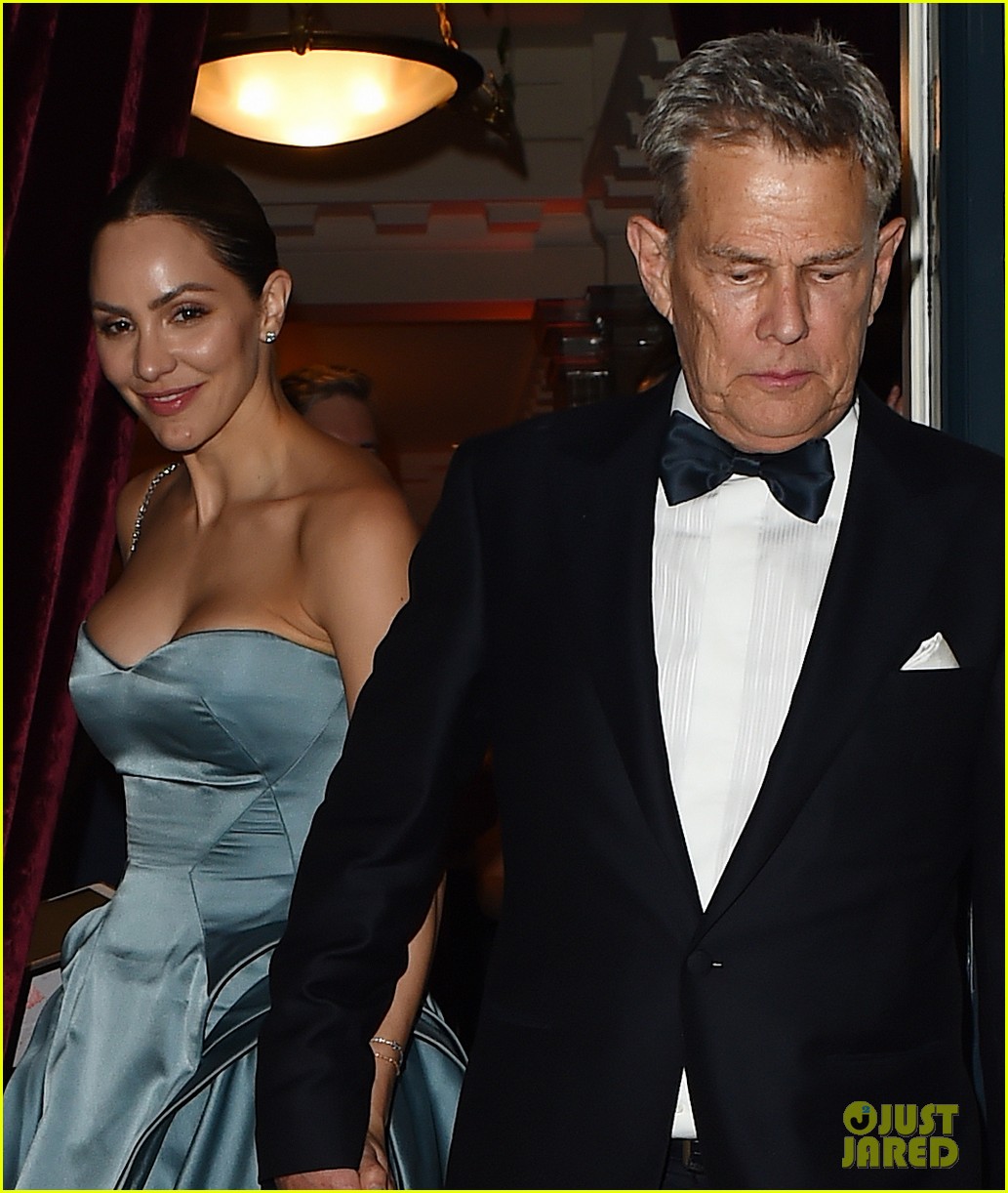 katharine mcphee changes into blue dress after wedding david foster 16