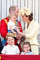 kate middleton prince william at trooping the colour with kids 05