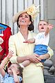kate middleton prince william at trooping the colour with kids 17