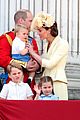 kate middleton prince william at trooping the colour with kids 20