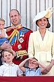kate middleton prince william at trooping the colour with kids 28