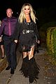 rita ora rocks fringe outfit for night out in london 01
