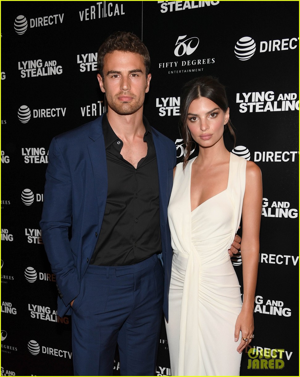 emily ratajkowski wows in white dress at lying and stealing screening in nyc 06