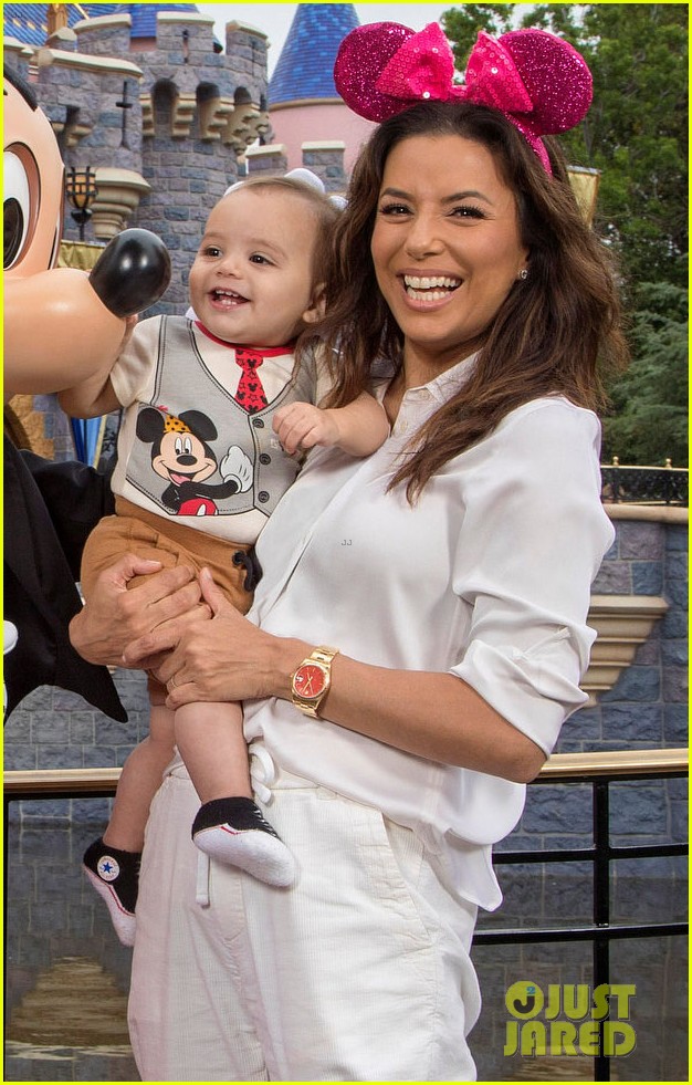 Eva Longoria Celebrates Son Santiago's Birthday at Disneyland Photo