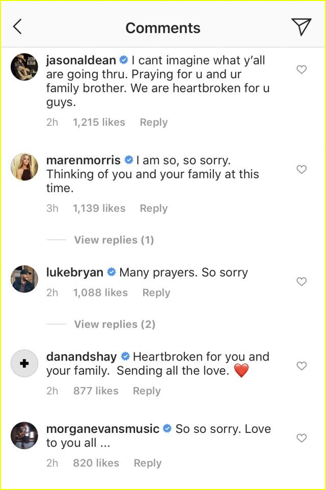 Granger Smith Gets Support from Country Stars After Son's Tragic Death