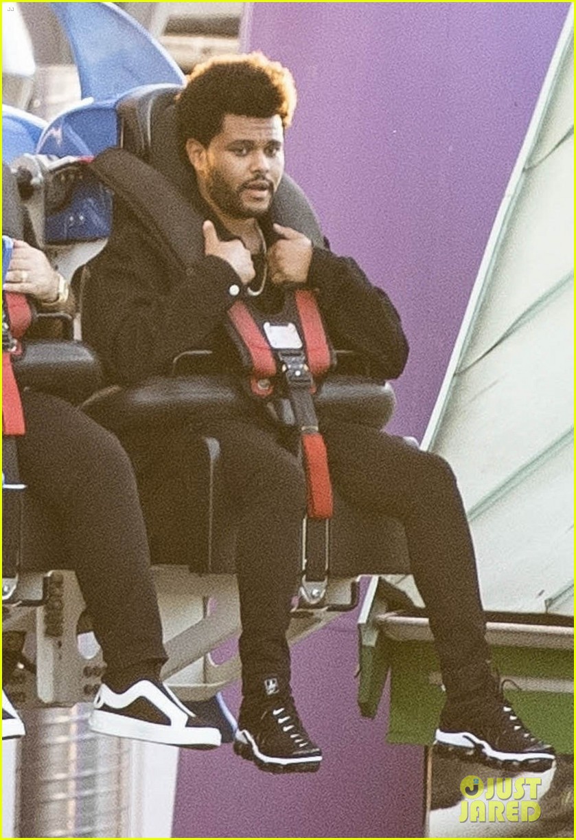 The Weeknd Hits the Rides at Amusement Park in Stockholm! Photo